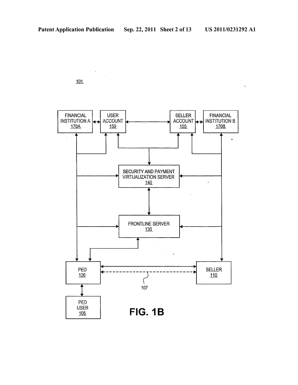 SYSTEMS, APPARATUS, AND METHODS FOR PROXIMITY-BASED PEER-TO-PEER PAYMENT     TRANSACTIONS - diagram, schematic, and image 03