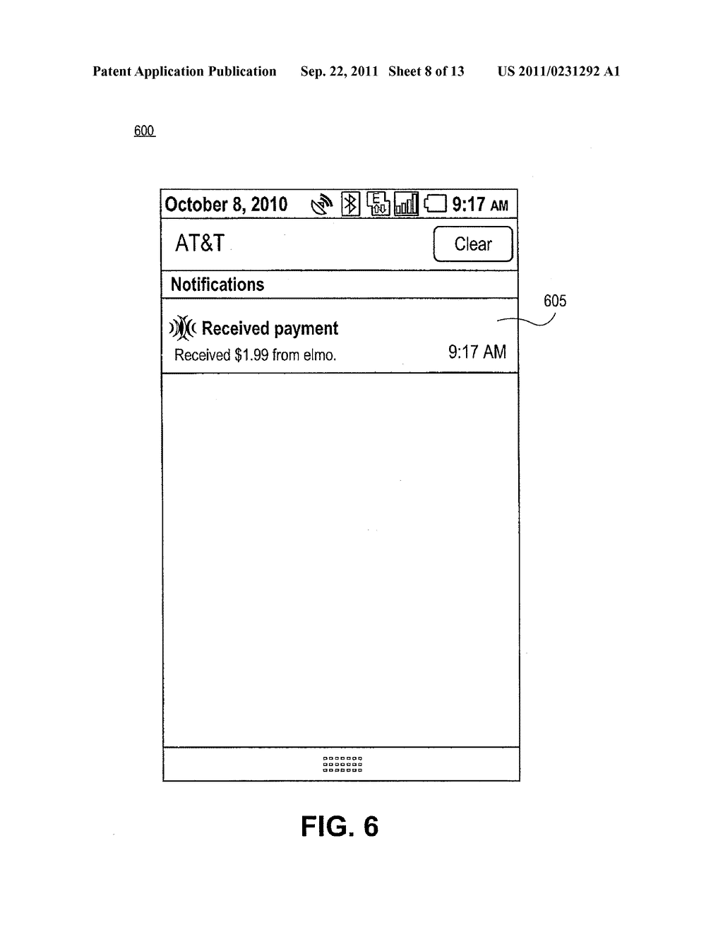 SYSTEMS, APPARATUS, AND METHODS FOR PROXIMITY-BASED PEER-TO-PEER PAYMENT     TRANSACTIONS - diagram, schematic, and image 09