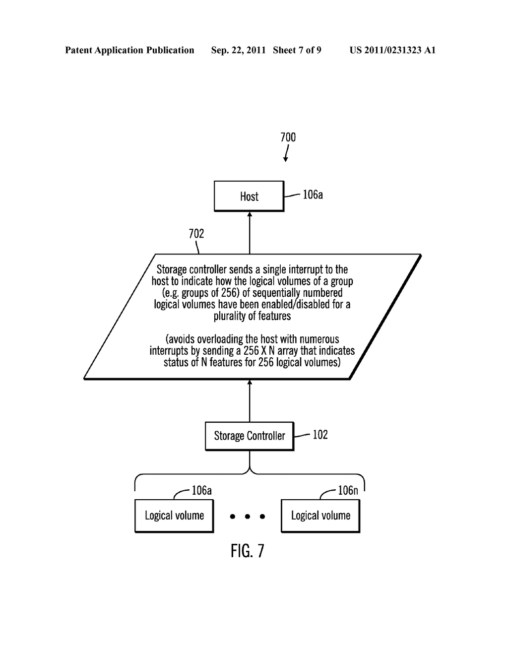 ENABLEMENT OF LICENSED FEATURES AT A LOGICAL VOLUME LEVEL OF GRANULARITY - diagram, schematic, and image 08