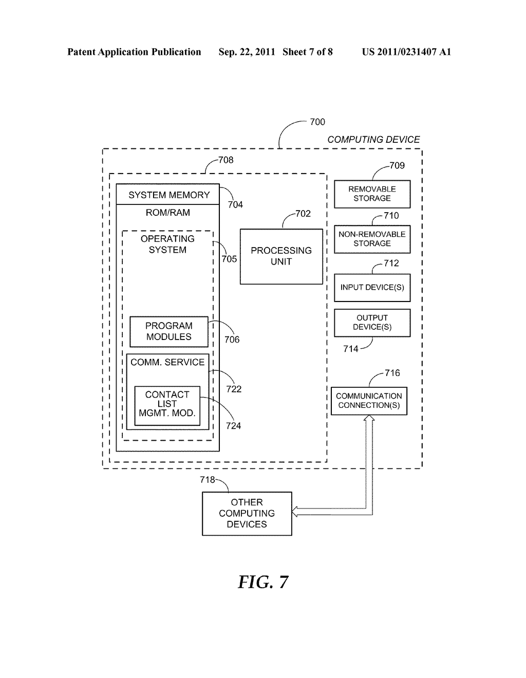 DYNAMIC CONTACTS LIST MANAGEMENT - diagram, schematic, and image 08