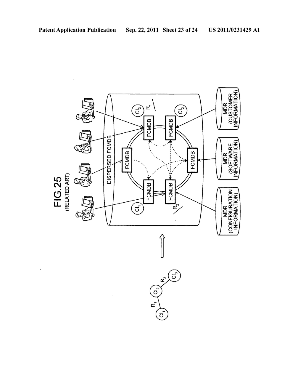 Configuration information management device, configuration information     management method, and computer product - diagram, schematic, and image 24