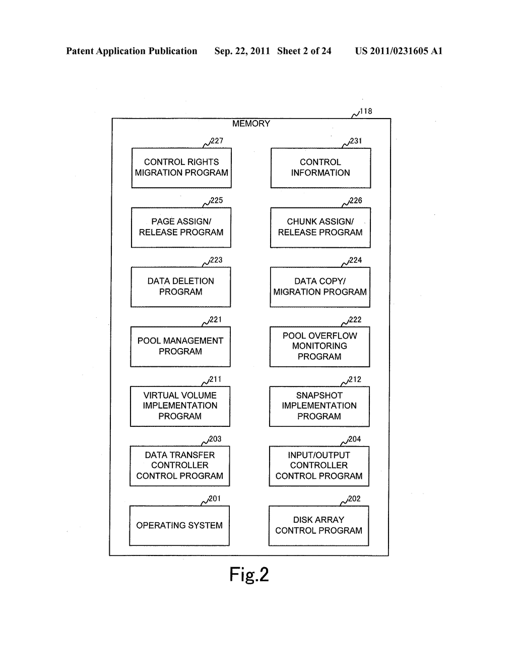 STORAGE CONTROLLER AND STORAGE CONTROL METHOD FOR DYNAMICALLY ASSIGNING     PARTIAL AREAS OF POOL AREA AS DATA STORAGE AREAS - diagram, schematic, and image 03