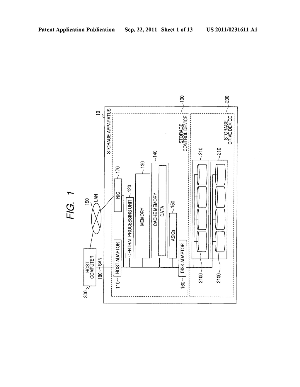 STORAGE APPARATUS AND CACHE CONTROL METHOD - diagram, schematic, and image 02