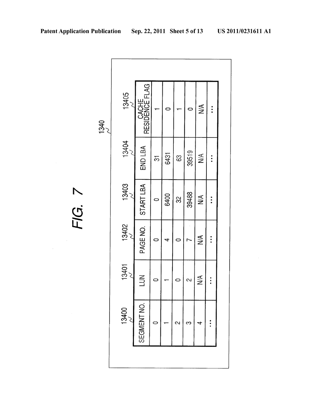 STORAGE APPARATUS AND CACHE CONTROL METHOD - diagram, schematic, and image 06