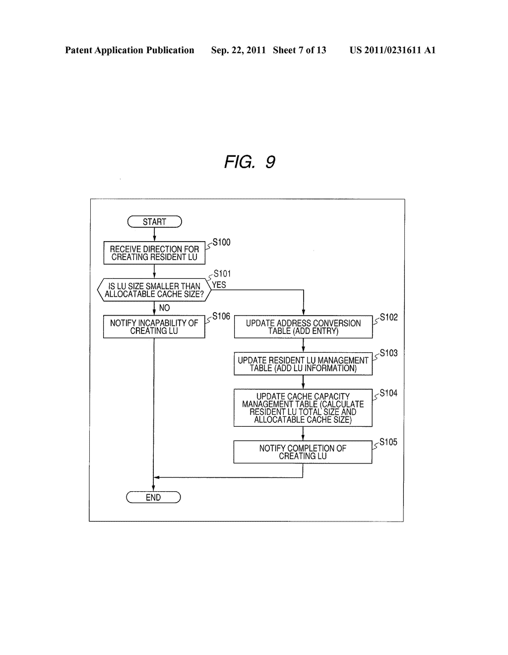 STORAGE APPARATUS AND CACHE CONTROL METHOD - diagram, schematic, and image 08