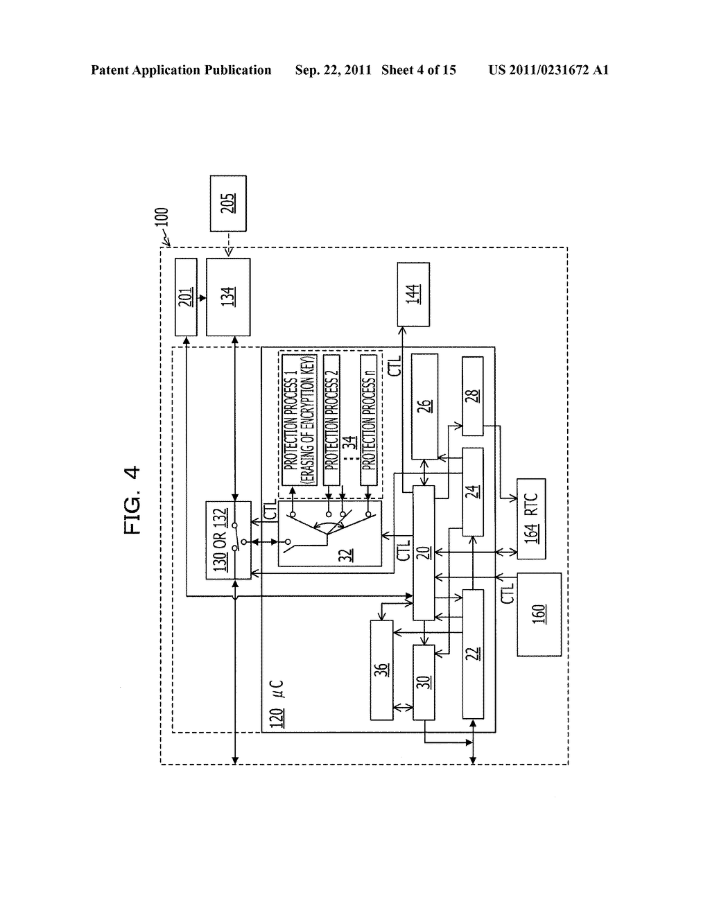 ADAPTER FOR PORTABLE STORAGE MEDIUM AND METHOD OF DISABLING DATA ACCESS - diagram, schematic, and image 05