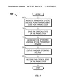 METHOD AND APPARATUS FOR A ZERO VOLTAGE PROCESSOR SLEEP STATE diagram and image