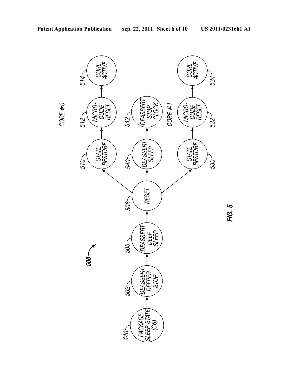 METHOD AND APPARATUS FOR A ZERO VOLTAGE PROCESSOR SLEEP STATE - diagram, schematic, and image 07