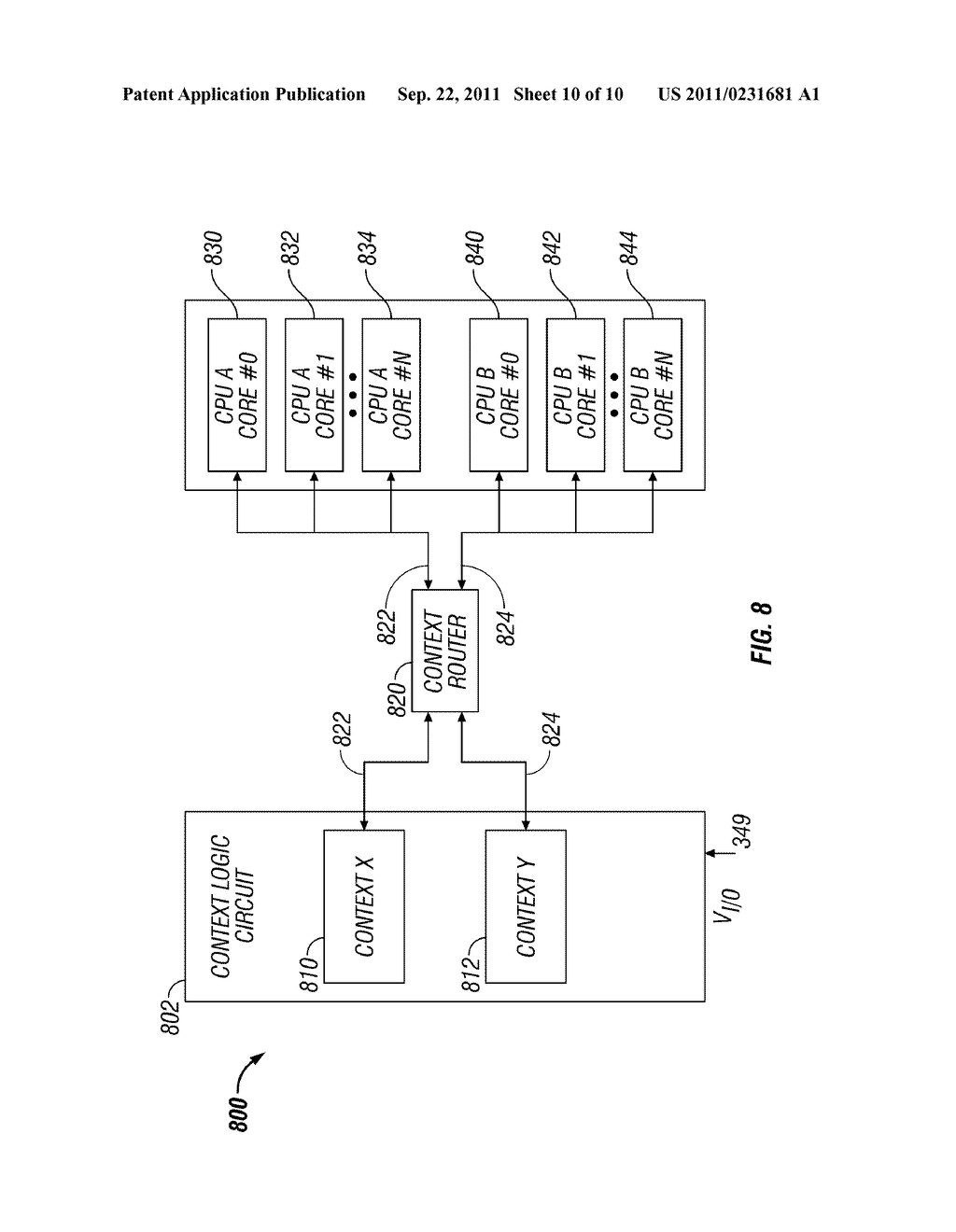 METHOD AND APPARATUS FOR A ZERO VOLTAGE PROCESSOR SLEEP STATE - diagram, schematic, and image 11