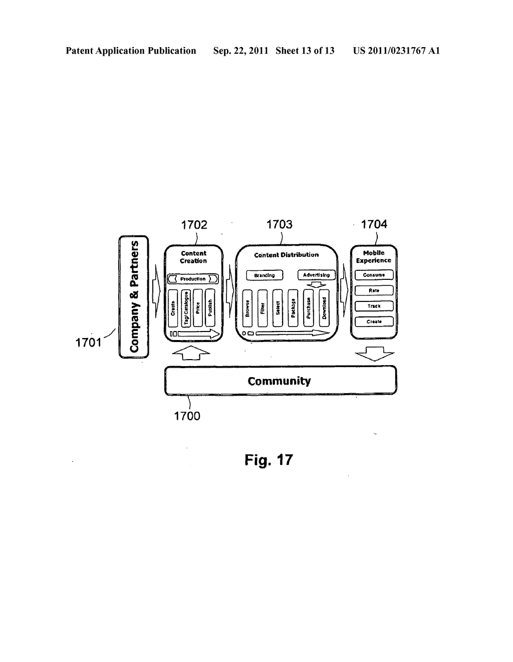 METHOD AND APPARATUS FOR PRESENTING CONTENT - diagram, schematic, and image 14