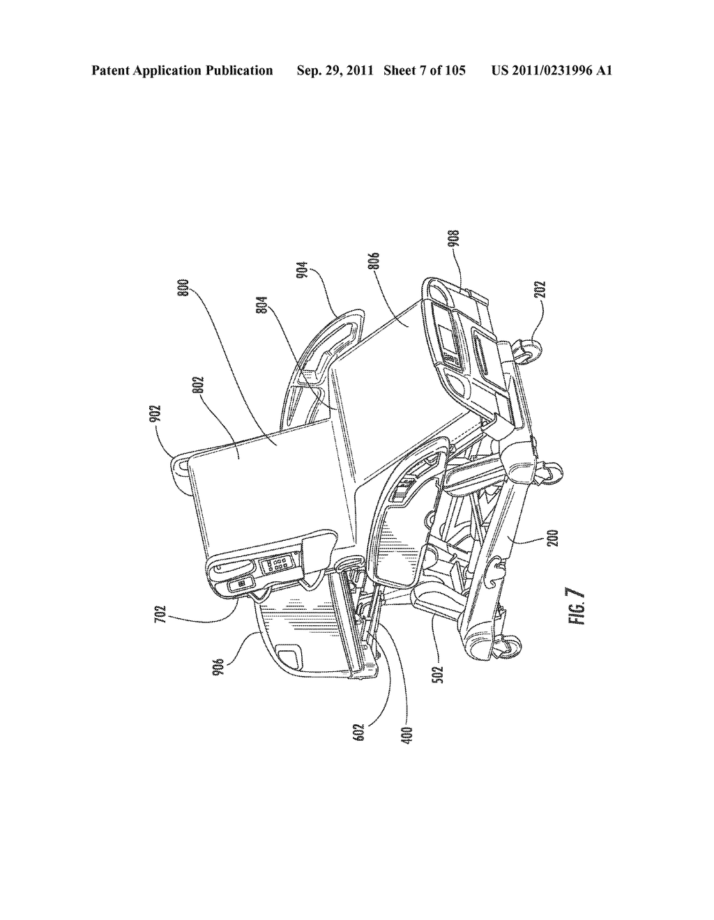 HOSPITAL BED - diagram, schematic, and image 08