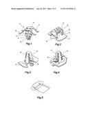 PANEL-FASTENING CLIPS, ESPECIALLY FOR CURTAIN OR LATERAL AIRBAGS diagram and image
