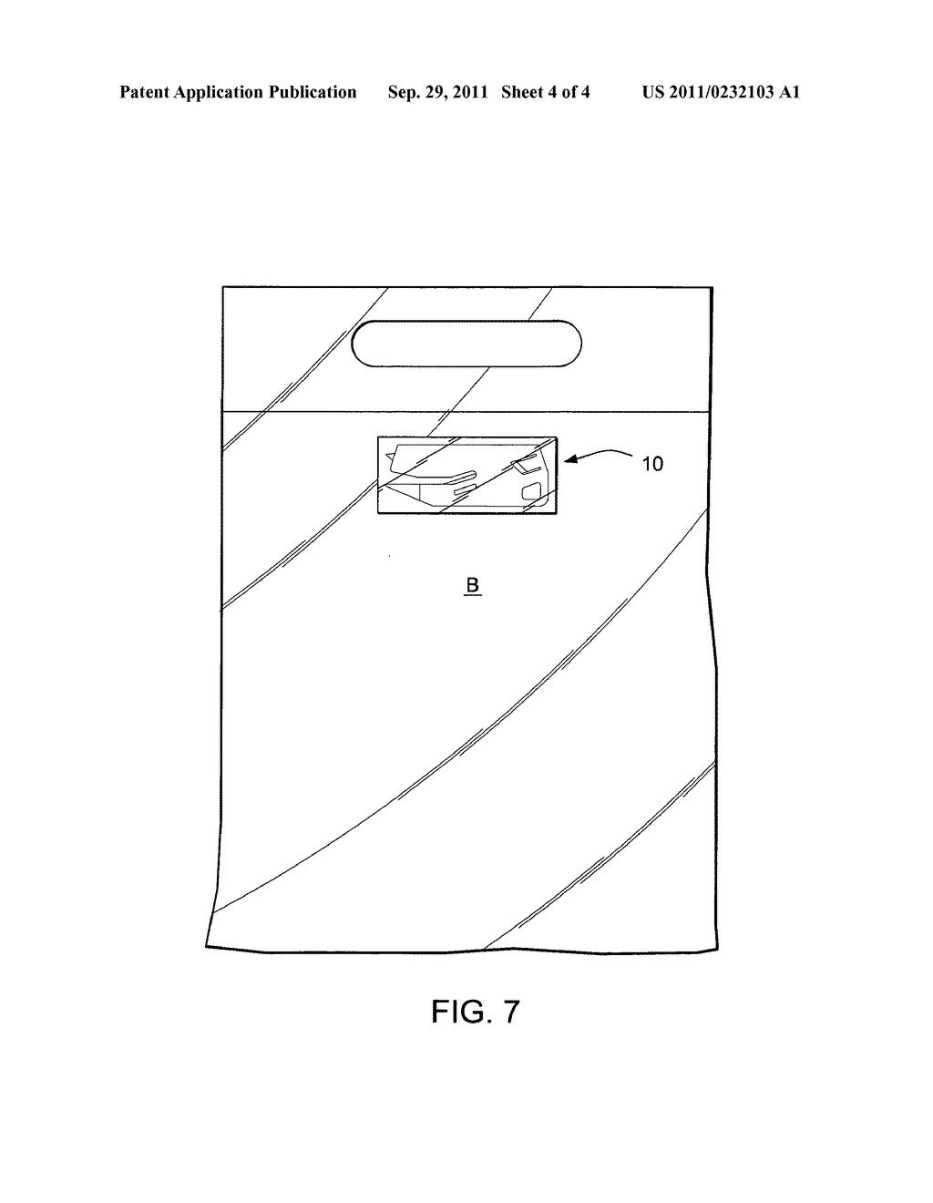 Cutting tool for opening package - diagram, schematic, and image 05