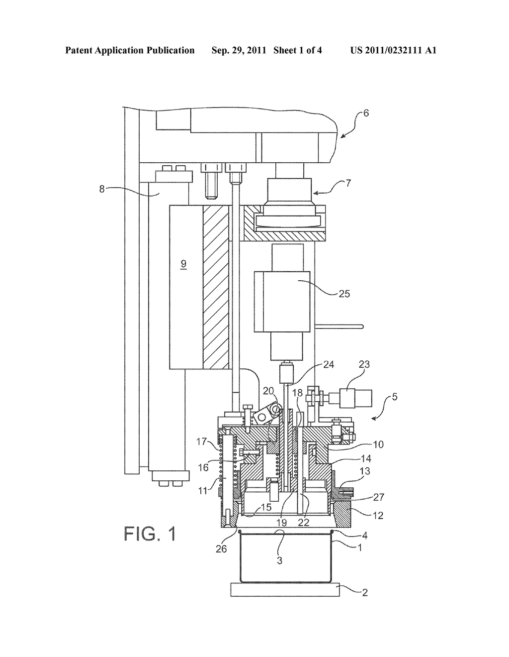 MACHINE FOR OPENING A CAN LID AND METHOD FOR EMPTYING THE CAN - diagram, schematic, and image 02