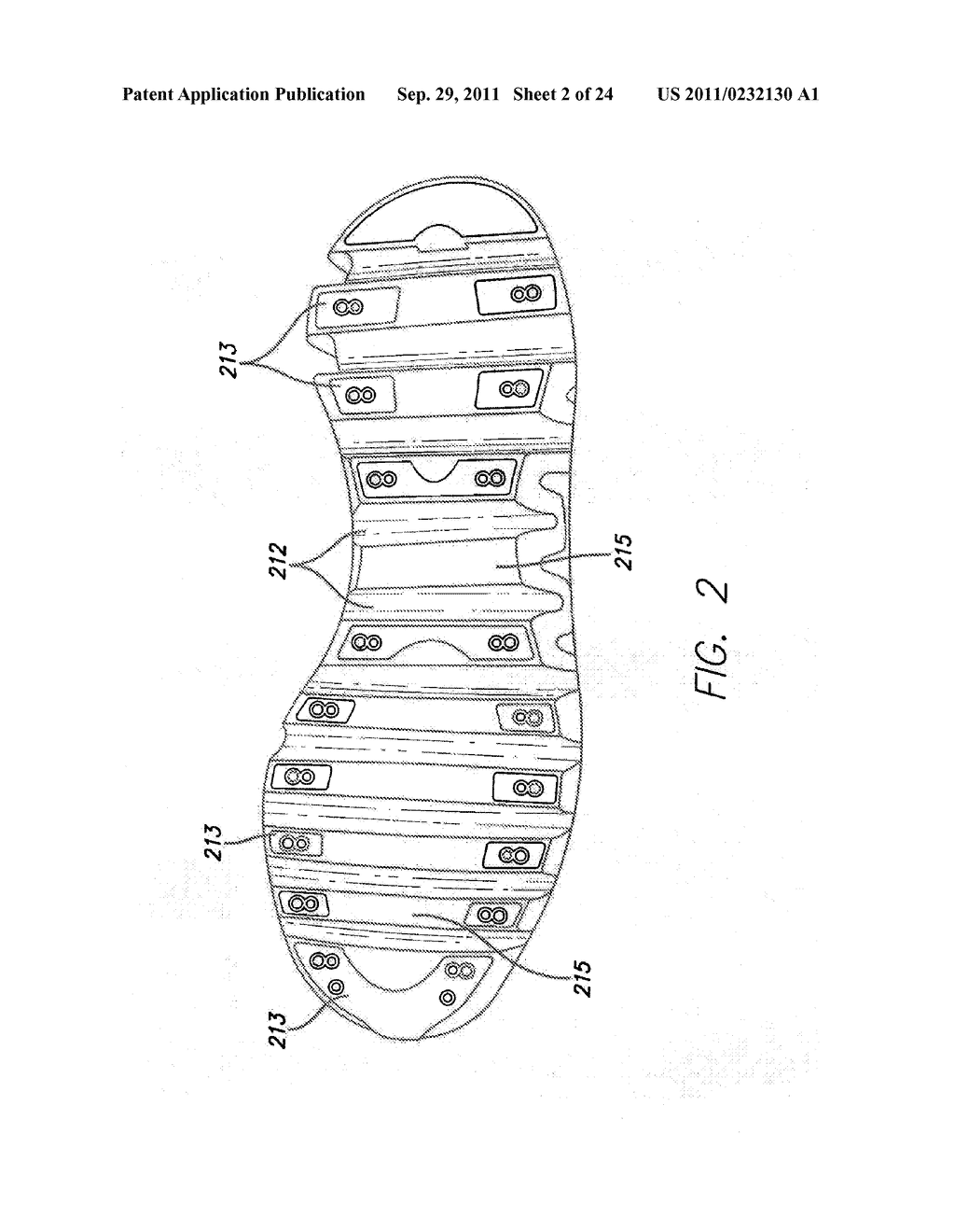 Article of Footwear with Support Element - diagram, schematic, and image 03