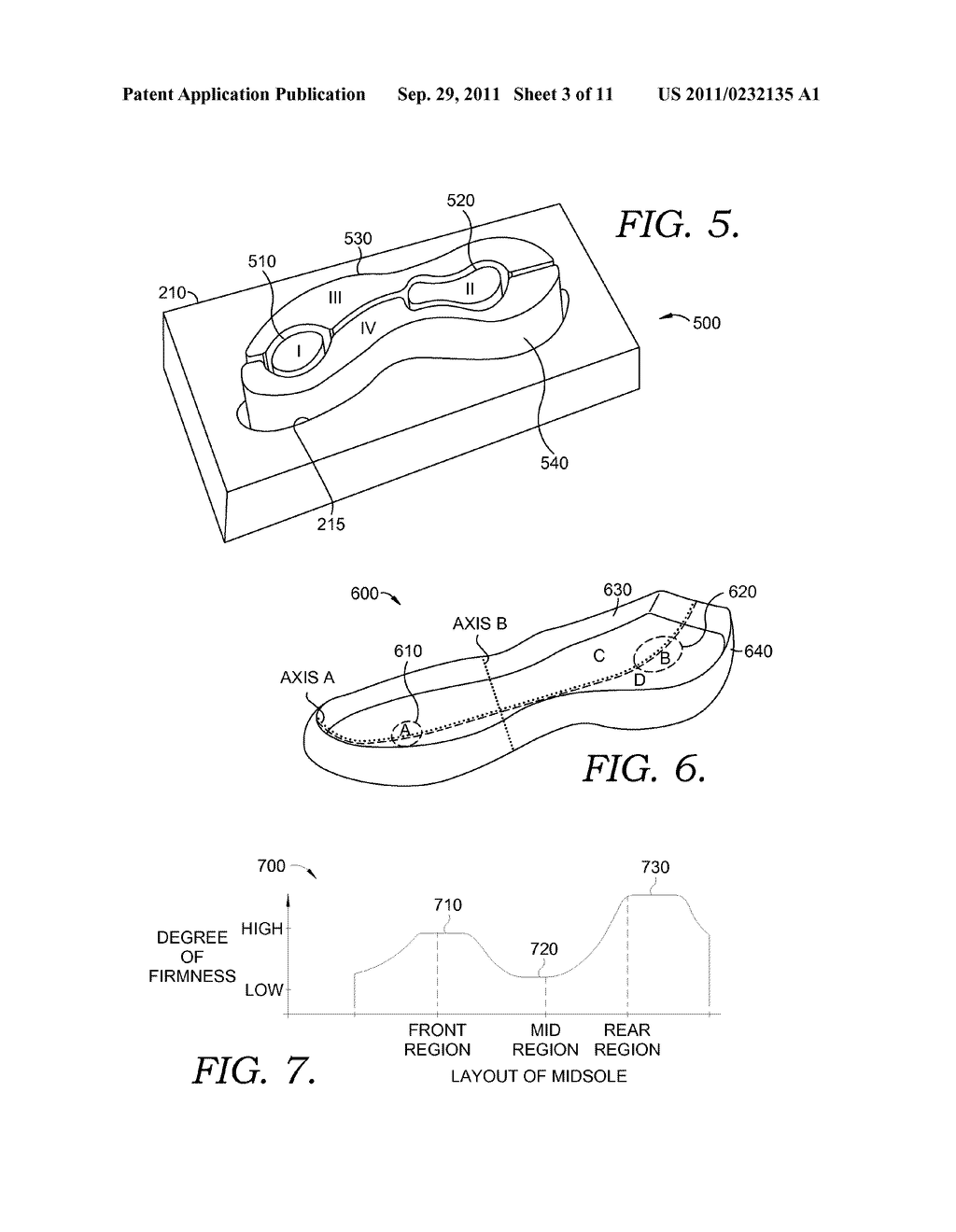 Systems And Methods For Utilizing Phylon Biscuits To Produce A     Regionalized-Firmness Midsole - diagram, schematic, and image 04