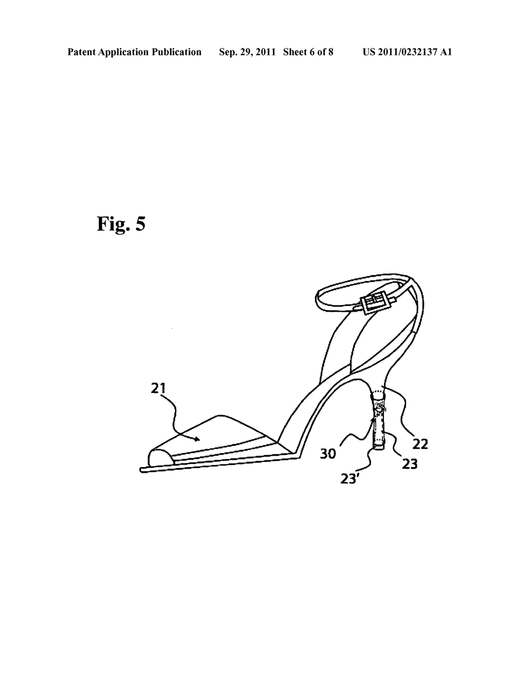 Shoe surface and heel repair/protective device - diagram, schematic, and image 07