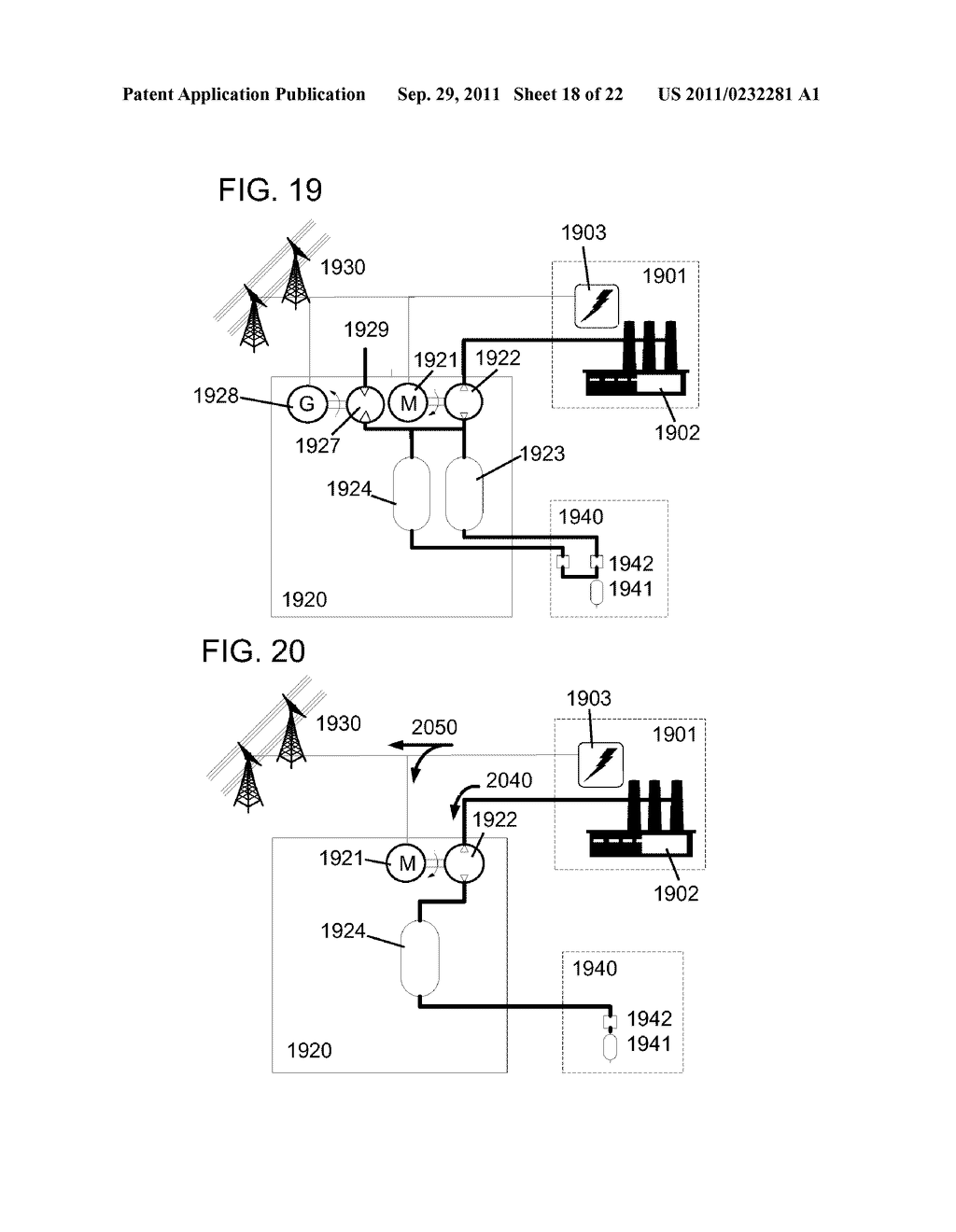 SYSTEMS AND METHODS FOR COMBINED THERMAL AND COMPRESSED GAS ENERGY     CONVERSION SYSTEMS - diagram, schematic, and image 19