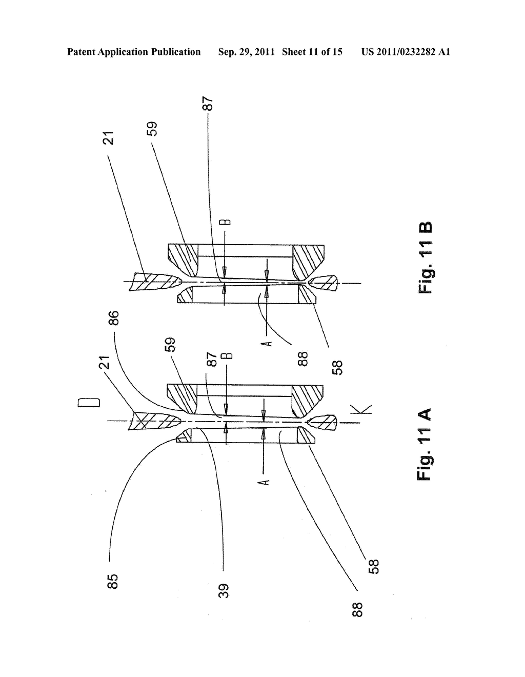 SIMPLIFIED VARIABLE GEOMETRY TURBOCHARGER WITH VARIABLE NOZZLE - diagram, schematic, and image 12