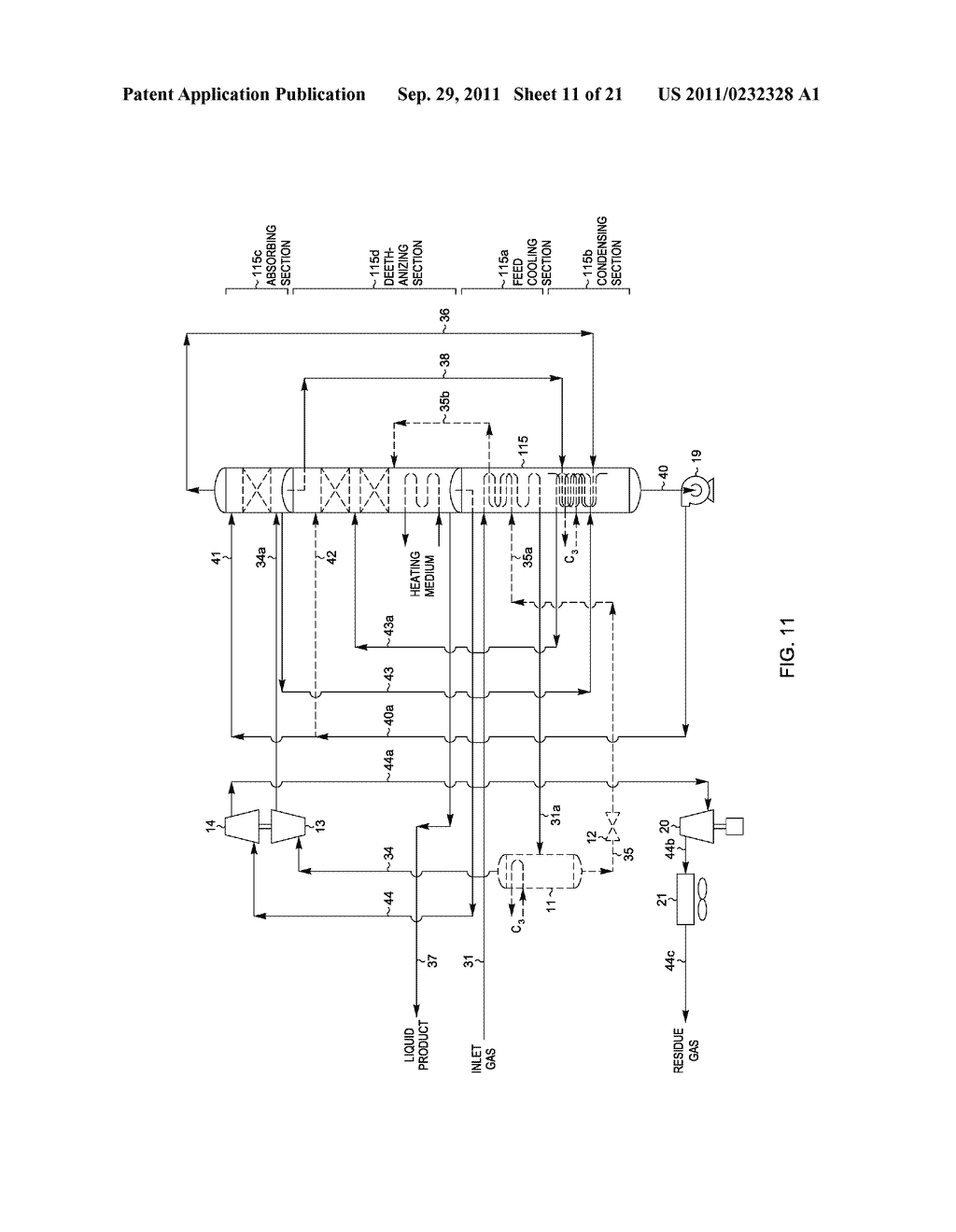 Hydrocarbon Gas Processing - diagram, schematic, and image 12