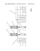 MARINE VESSEL PROVIDED WITH VERTICALLY ARRANGED REVOLVING CYLINDERS diagram and image