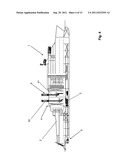 MARINE VESSEL PROVIDED WITH VERTICALLY ARRANGED REVOLVING CYLINDERS diagram and image