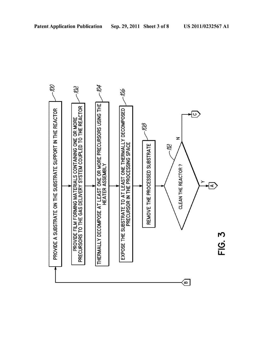 METHOD OF CLEANING THE FILAMENT AND REACTOR'S INTERIOR IN FACVD - diagram, schematic, and image 04