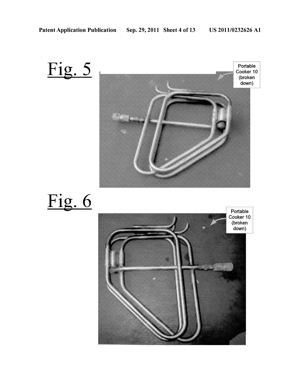 FOLDABLE PORTABLE OUTDOOR STOVE AND METHOD OF USING SAME - diagram, schematic, and image 05