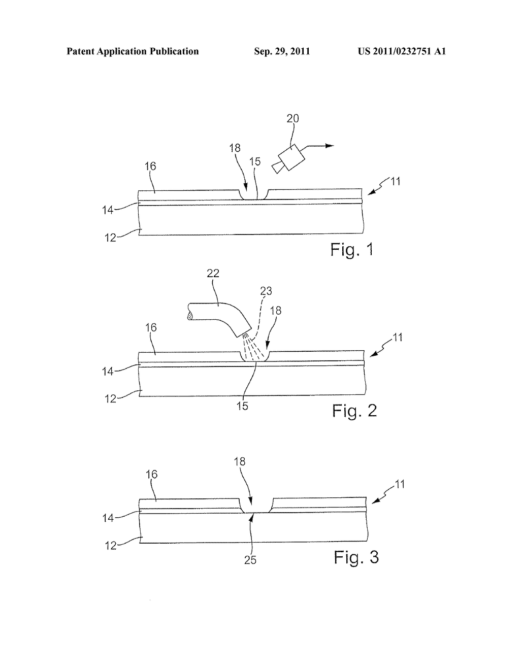 METHOD FOR MACHINING THE SURFACE OF A WAFER FOR PRODUCING A SOLAR CELL,     AND WAFER - diagram, schematic, and image 02