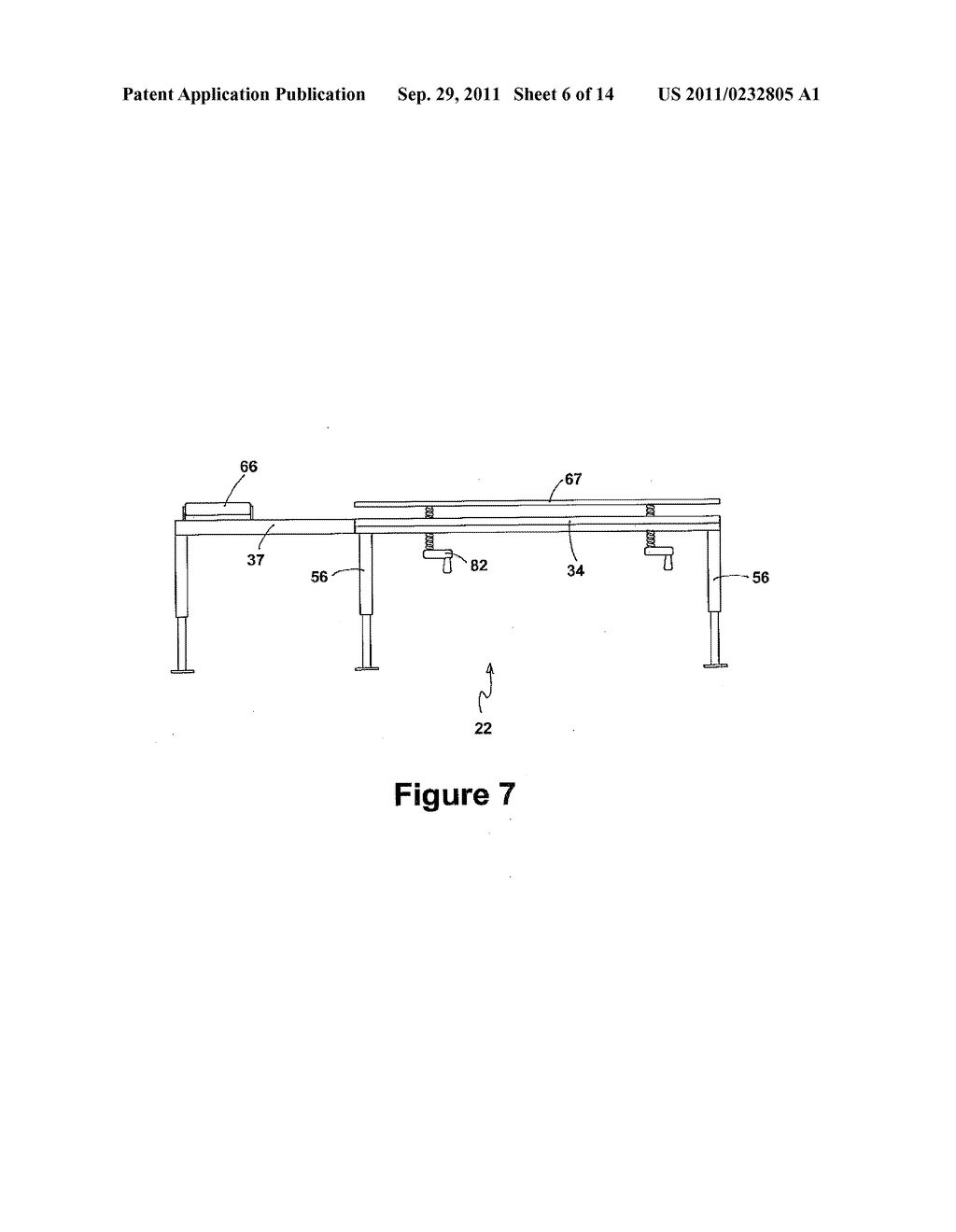 Carpenter's portable, compact, and flat construction work station - diagram, schematic, and image 07