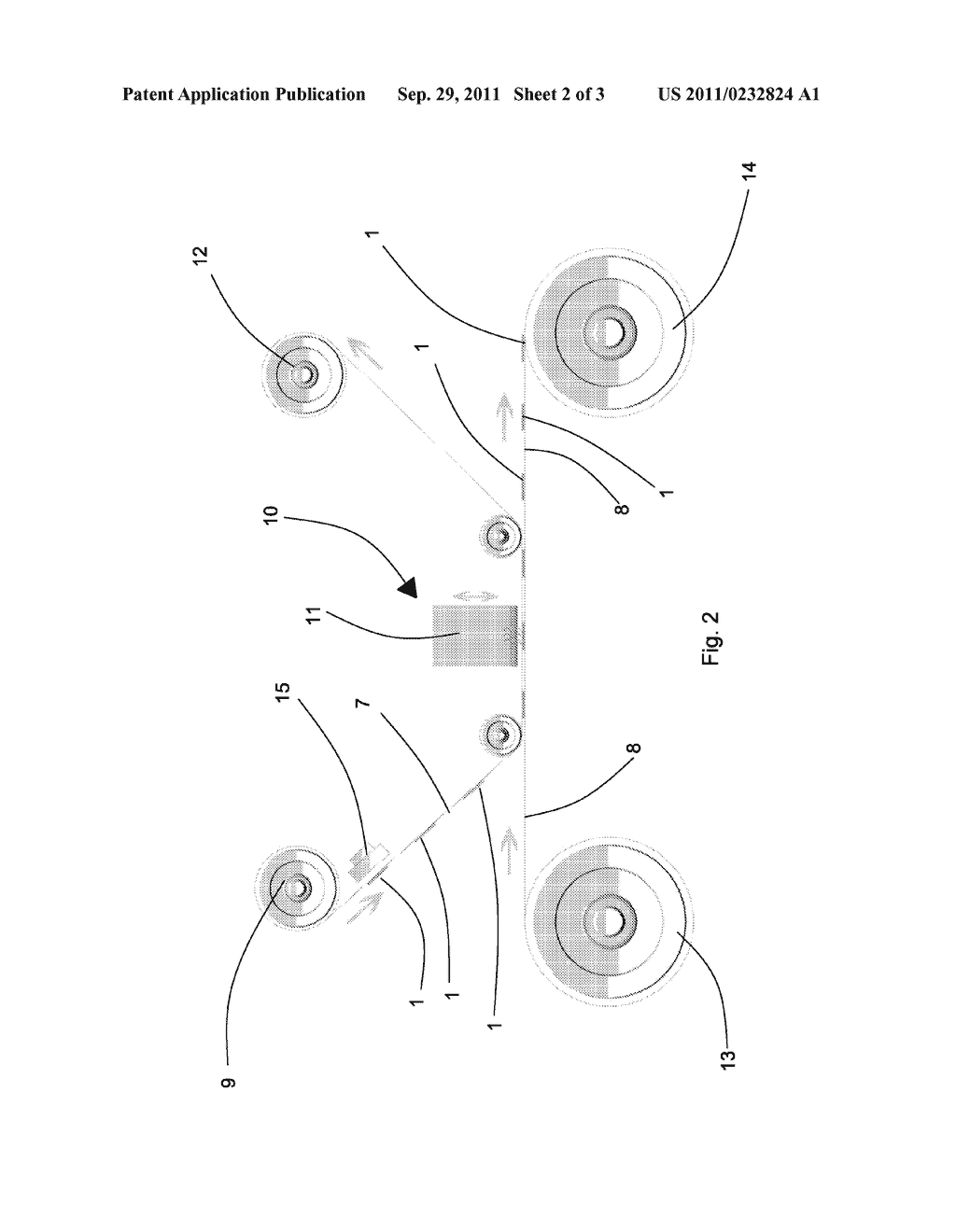 TRANSFERRING ASSEMBLY AND METHOD FOR TRANSFERRING A RADIOFREQUENCY     IDENTIFICATION DEVICE ONTO AN OBJECT - diagram, schematic, and image 03