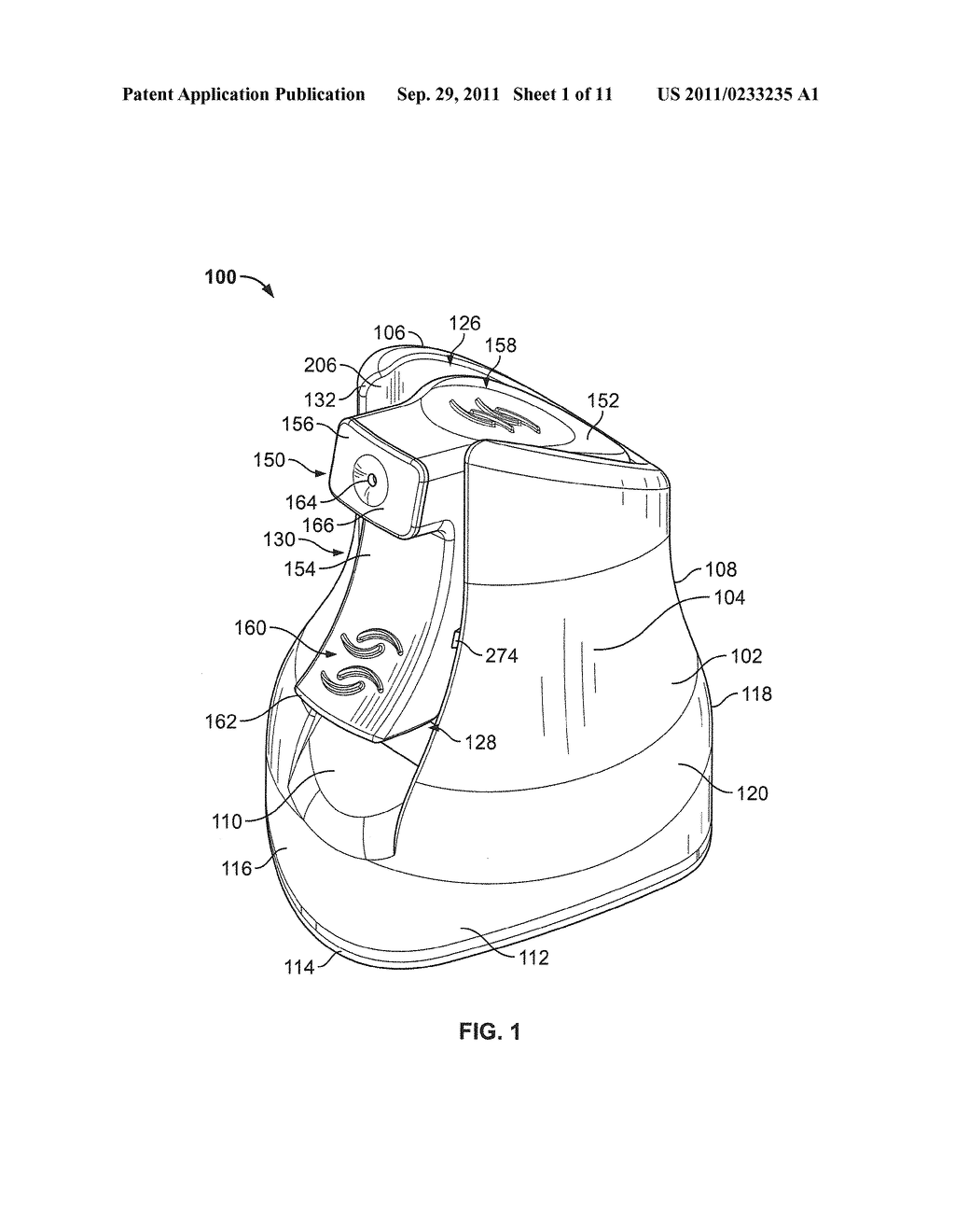 Dual Activated Actuator Cap - diagram, schematic, and image 02