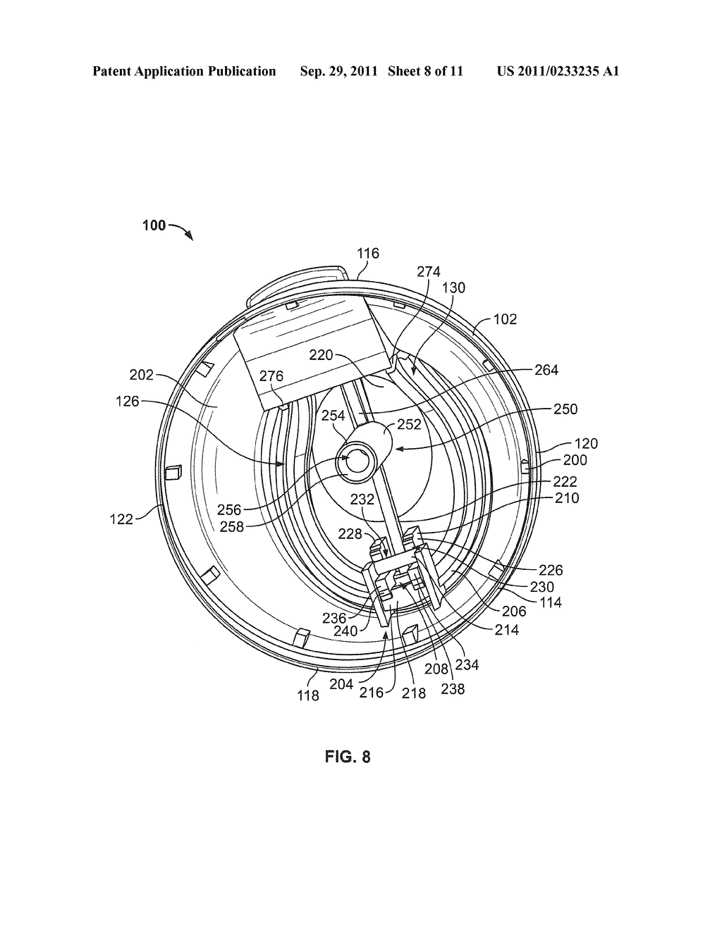 Dual Activated Actuator Cap - diagram, schematic, and image 09