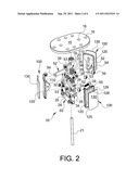 ACCESSORY HOLDER SYSTEM FOR MOUNTING TO A CUP HOLDER diagram and image