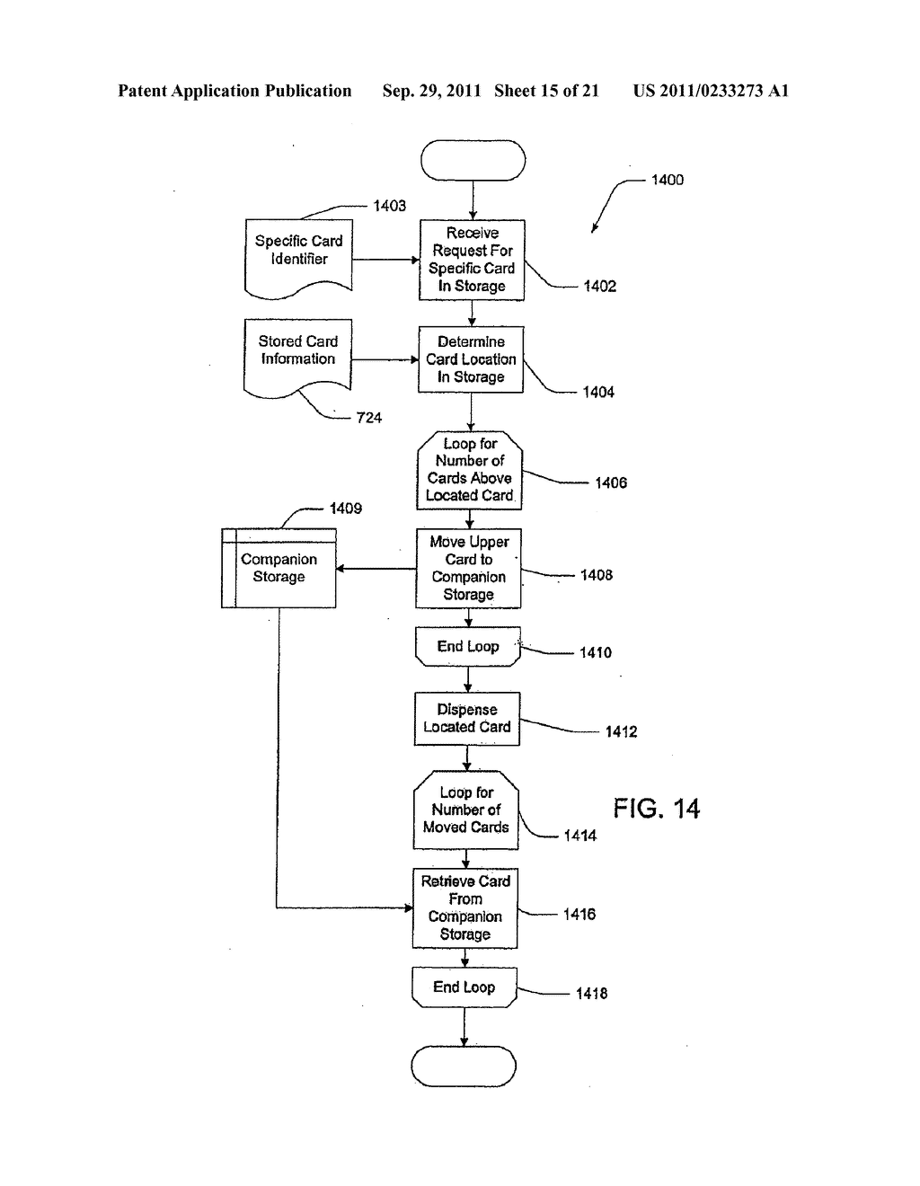 MACHINE HAVING A CARD PROCESSING ASSEMBLY - diagram, schematic, and image 16