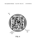 APPARATUS AND METHOD FOR SECUREMENT OF TWO-DIMENSIONAL BAR CODES WITH     GEOMETRIC SYMBOLOGY diagram and image