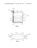 Extensible straw for a disposable collapsible drink mixing container diagram and image