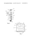 Extensible straw for a disposable collapsible drink mixing container diagram and image