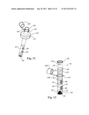 Extensible straw for a disposable collapsible drink mixing container diagram and image