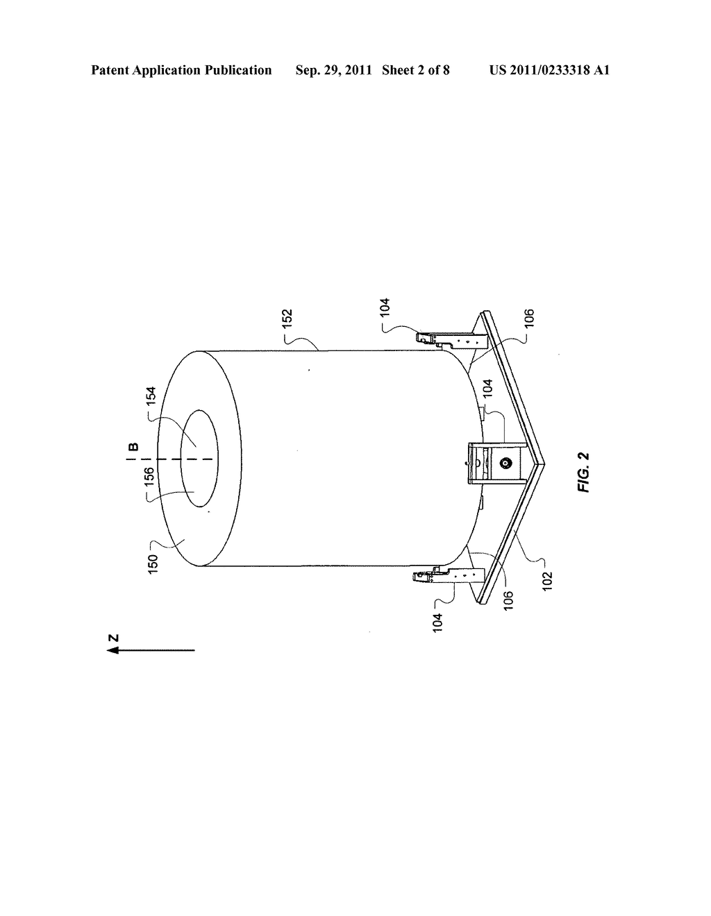 Vertical sheet metal decoiling system - diagram, schematic, and image 03