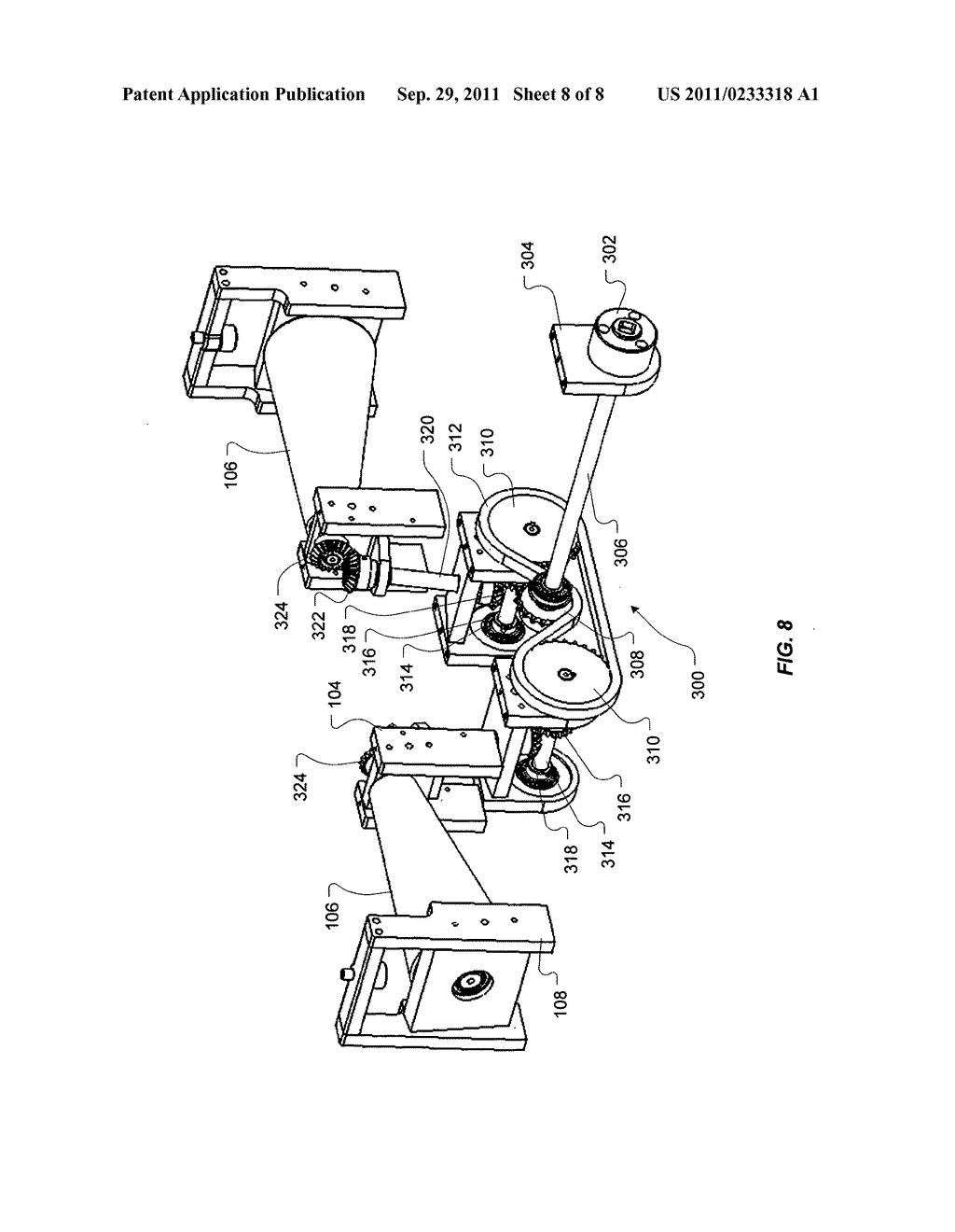 Vertical sheet metal decoiling system - diagram, schematic, and image 09