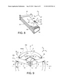 REAR PART OF AN AIRCRAFT COMPRISING A STRUCTURE FOR SUPPORTING ENGINES,     EXTENDING THROUGH THE FUSELAGE AND CONNECTED THERETO BY AT LEAST ONE     CONNECTING ROD diagram and image