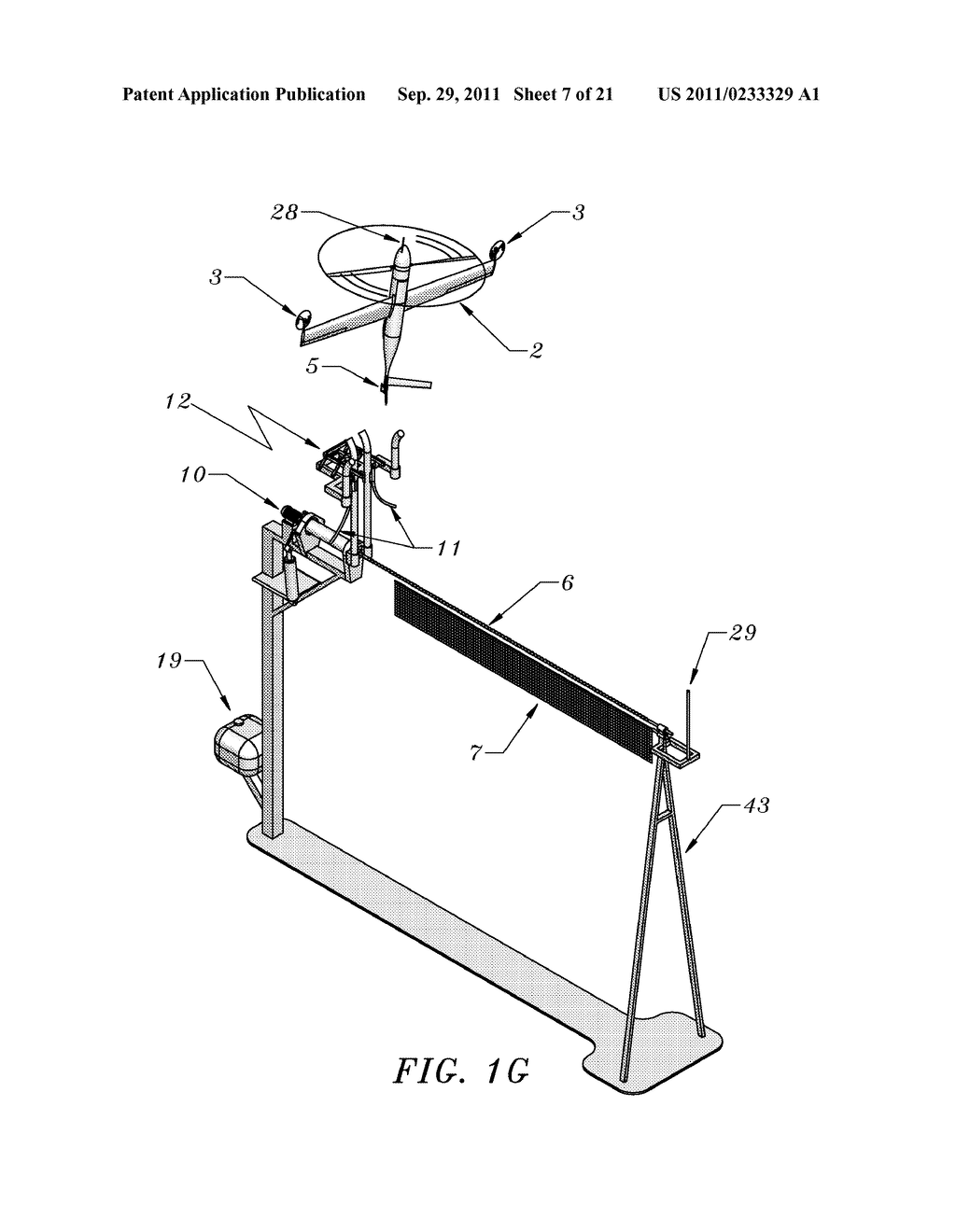 METHOD AND APPARATUS FOR AUTOMATED LAUNCH, RETRIEVAL, AND SERVICING OF A     HOVERING AIRCRAFT - diagram, schematic, and image 08