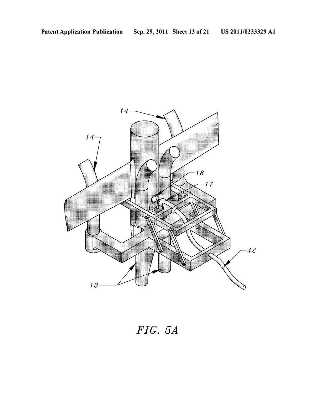 METHOD AND APPARATUS FOR AUTOMATED LAUNCH, RETRIEVAL, AND SERVICING OF A     HOVERING AIRCRAFT - diagram, schematic, and image 14