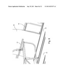 PASSENGER SEAT ASSEMBLY WITH ASSOCIATED FLOOR PANEL AND AIRCRAFT SIDEWALL     ATTACHMENT, AND METHOD diagram and image