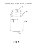 MAGNETIZED BEVERAGE CONTAINER HOLDER diagram and image