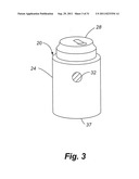 MAGNETIZED BEVERAGE CONTAINER HOLDER diagram and image