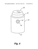 MAGNETIZED BEVERAGE CONTAINER HOLDER diagram and image