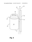 MAGNETIZED BEVERAGE CONTAINER HOLDER diagram and image