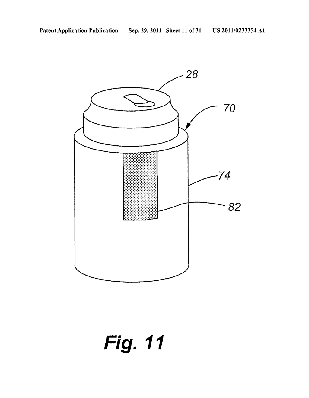 MAGNETIZED BEVERAGE CONTAINER HOLDER - diagram, schematic, and image 12
